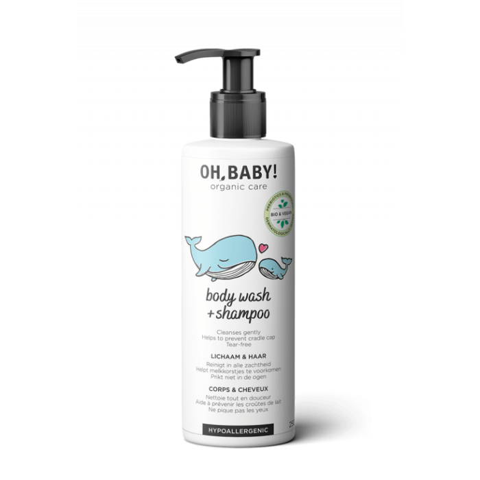 Oh, Baby! Organic Care Pesugeel kehale ja juustele Oh, Baby! Organic Care Pesugeel kehale ja juustele