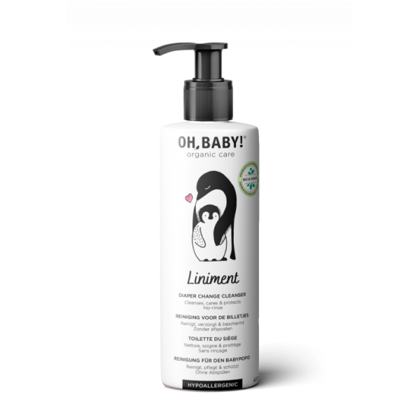 OH, BABY! Organic Care Liminent losjoon mähkmeala hoolduseks